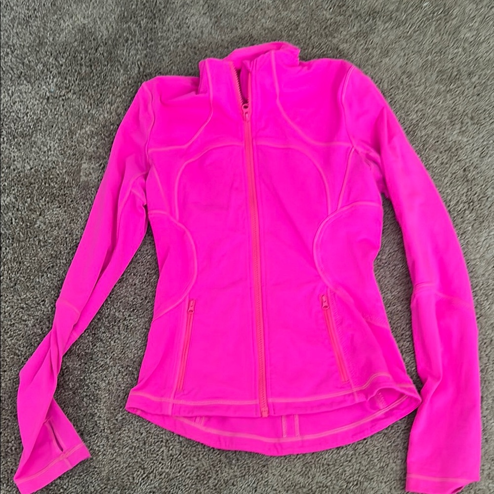 Lululemon Pink define Jacket